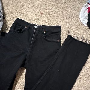 zara flair jeans